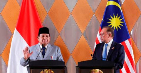 Prabowo confident Malaysia, Indonesia can resolve border, labour issues effectively