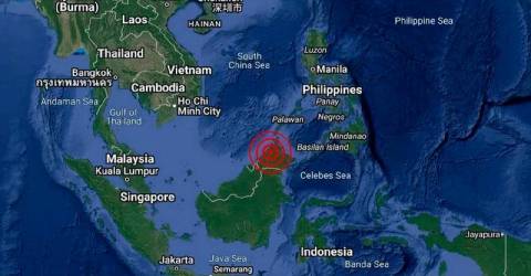 Gempa bumi lemah dikesan di Ranau