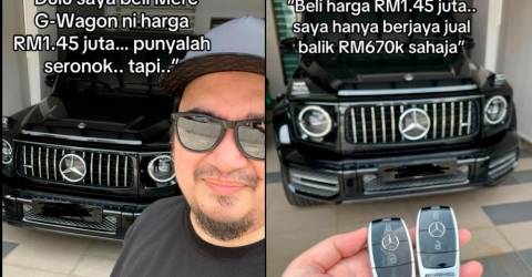 M’sian purchases RM1.45 mill G-Wagon, sells it for RM670k