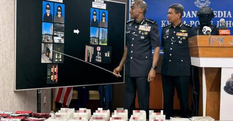 Drug syndicate busted, seizure of drugs worth RM3.19m