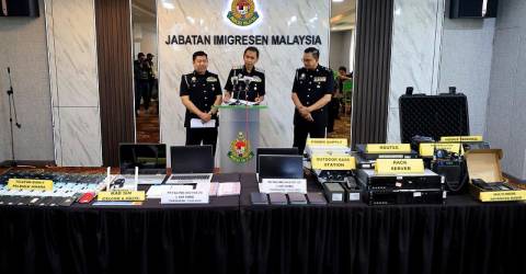 Immigration busts foreign-led online scam syndicate, arrests 46