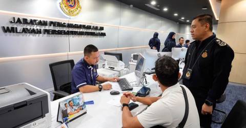 JPJ finalising job rotation for counter staff