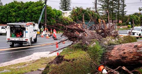 Ex-Cyclone Alfred sparks flood warnings in eastern Australia