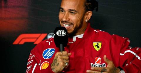 Hamilton calls Ferrari debut ‘most exciting period of my life’