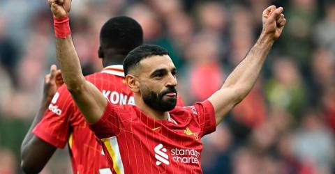 Salah fires Liverpool 16 points clear, Forest beat Man City