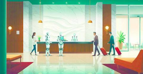 Robots take load off hospitality jobs