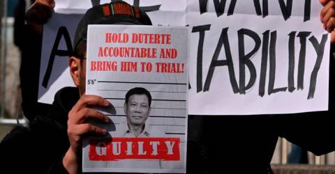 Philippine gov’t says won’t meddle in Duterte’s ICC defence