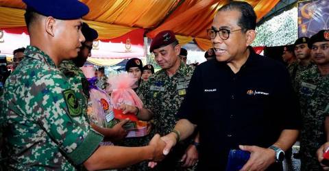 Malaysian Armed Forces in Sabah receive RM2.2b allocation