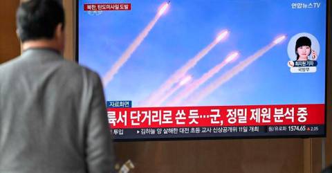 North Korea fires missiles after slamming US-South Korea drills