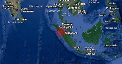 Moderate quake strikes off North Sumatra, tremors felt in M’sia